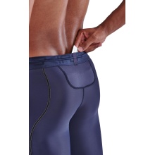 Skins Functional Pants 3-Series Tight Long (tight-fitting) navy blue Men