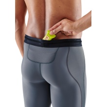 Skins Functional Pants 3-Series Tight Long (tight-fitting) charcoal grey Men