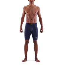 Skins Functional Pants 3-Series Half Tight Short (tight-fitting) navy blue Men