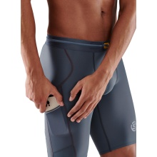 Skins Functional Pants 3-Series Half Tight Short (tight-fitting) charcoal grey Men