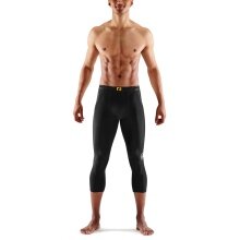 Skins Functional Pants 3-Series Thermal 3/4 Tight (tight fit) black Men