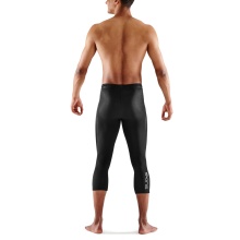 Skins Functional Pants 3-Series Thermal 3/4 Tight (tight fit) black Men