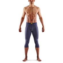 Skins Functional Pants 3-Series Thermal 3/4 Tight (tight fit) navy blue Men