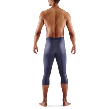 Skins Functional Pants 3-Series Thermal 3/4 Tight (tight fit) navy blue Men