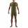 Skins Training T-shirt 3-Series (100% Polyester, Mesh Inserts) Khaki Green Men