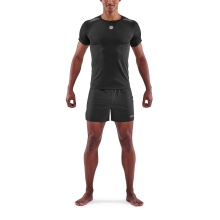 Skins Training T-shirt 3-Series (100% Polyester, Mesh Inserts) black Men