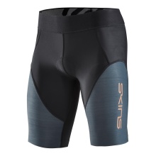 Skins Functional Pants TRI Elite Half Tight Short (for Triathlon, High-Tech Compression) black/carbon Men