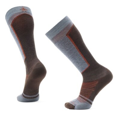 Smartwool Ski Sock Targeted Cushion OTC (Merino Wool) brown/grey - 1 pair