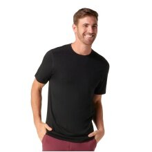 Smartwool Functional T-Shirt Slim Fit (moisture-wicking, merino wool) black men's