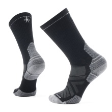 Smartwool Hiking Sock Crew Hike Targeted Cushion (Merino Wool, breathable) black/grey - 1 pair