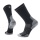 Smartwool Hiking Sock Crew Hike Targeted Cushion (Merino Wool, breathable) black/grey - 1 pair