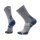 Smartwool Hiking Sock Crew Hike Targeted Cushion (Merino Wool, breathable) grey/blue - 1 pair