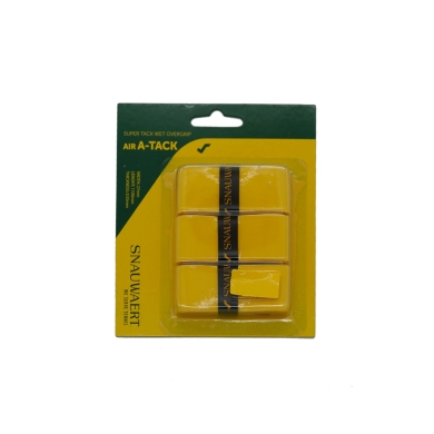 Snauwaert Overgrip Air A-Tack (smooth/tacky) yellow 3-pack