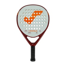 Snauwaert Padel Racket Caravelle LD (Teardrop shape) 350g brown