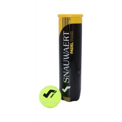 Snauwaert Padel Balls Padel Tour (Tour Ball) Pack of 4