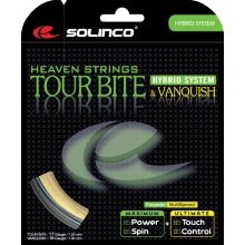 Solinco Tennis String Tour Bite & Vanquish Hybrid (Durability+Comfort) 12m Set