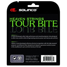 Solinco Tennis String Tour Bite SOFT (Durability+Touch) silver 12m Set