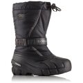 Sorel Winter Boots Flurry waterproof/windproof black Kids