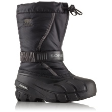 Sorel Winter Boots Flurry waterproof/windproof black Kids