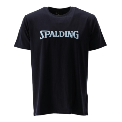 Spalding Leisure T-shirt Logo SS23 (Cotton) navy blue Men's