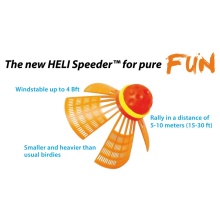 Speedminton® Set Fun -Beginner- (2xFun rackets, 2xHeli-Speeder, 2xSpeedlights)