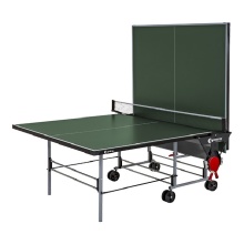 Sponeta Table Tennis Table Outdoor S3-46e (5mm Melamine Resin Top, Weatherproof, incl. Net) Green