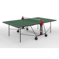 Sponeta Table Tennis Table Outdoor S1-42e (4mm Melamine Resin Top, Weatherproof, incl. Net) Green