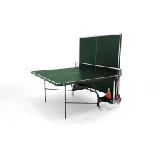 Sponeta Table Tennis Table Outdoor S1-72e (4mm Melamine Resin Top, Weatherproof, including Net) Green