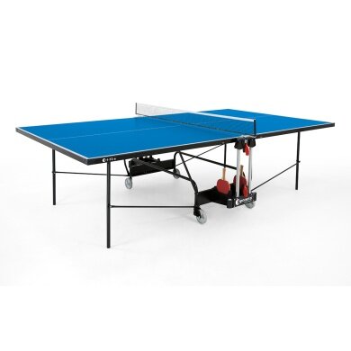 Sponeta Table Tennis Table Outdoor S1-73e (4mm Melamine Resin Top, Weatherproof, incl. Net) Blue