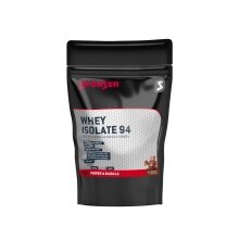 Sponser Whey Isolate 94 Protein Powder (pure Whey Isolate CFM, max. protein content, lactose-free) Chocolate 1500g Stand-up pouch