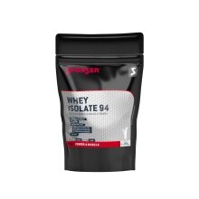 Sponser Whey Isolate 94 Protein Powder (pure Whey Isolate CFM, maximum protein content, lactose-free) Neutral 1500g Stand-up Pouch