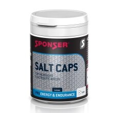 Sponser Energy Salt Caps (Electrolyte Mix for Long Distance) 120 Pieces Can