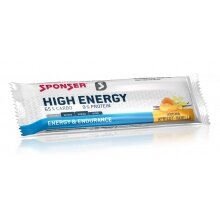 Sponser Bar High Energy (high energy density, optimal compatibility) Apricot/Vanilla 30x45g Box