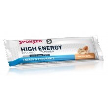 Sponser Bar High Energy (high energy density, optimal compatibility) Salty Nuts - Test winner - 30x45g Box