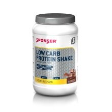 Sponser Low Carb Protein Shake (high-quality protein from whey, milk and egg) Chocolate 550g Can