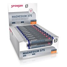 Sponser Magnesium 375 Ampoule (for muscle function, electrolyte balance and energy metabolism) 30x25ml Box