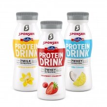 Sponser Protein Drink Strawberry/Cranberry 6x330ml Carton