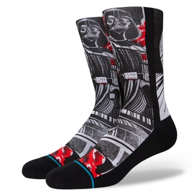 Stance Daily Sock Crew Manga Darth Vader Infiknit black/red - 1 pair