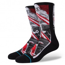 Stance Daily Sock Crew Manga Boba Infiknit black/red - 1 pair