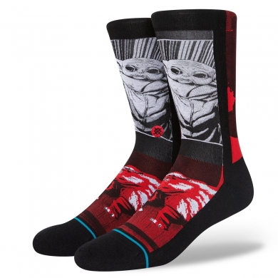 Stance Daily Sock Crew Manga Mudhorn Infiknit black/red - 1 pair