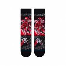 Stance Daily Sock Crew Manga Mando Infiknit black/red - 1 pair