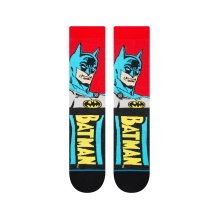 Stance Daily Sock Crew Batman Comic Infiknit red/black - 1 Pair