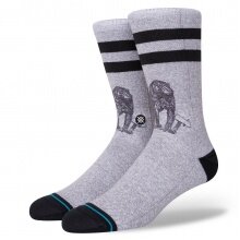 Stance Daily Sock Crew Monkey Tourist grey - 1 Pair