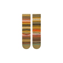 Stance Daily Sock Crew Curren Staple brown/yellow - 1 pair