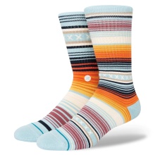 Stance Daily Sock Crew Curren Staple light blue - 1 pair