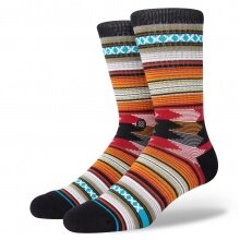 Stance Daily Sock Crew Baron Infiknit black/multicoloured - 1 pair