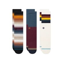 Stance Daily Sock Crew Breakwater white/multicoloured - 3 pairs