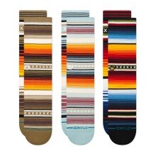 Stance Daily Sock Crew Curren Staple colorful - 3 Pairs