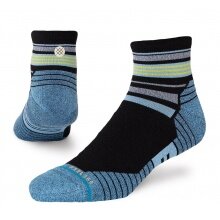 Stance Running Sock Ankle Black Sheep Quarter black/blue - 1 Pair