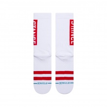 Stance Daily Sock Crew OG white/red - 1 Pair